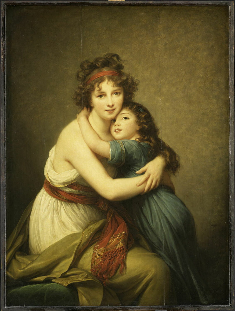Vigée Le Brun, “Self Portrait with Daughter Julie”