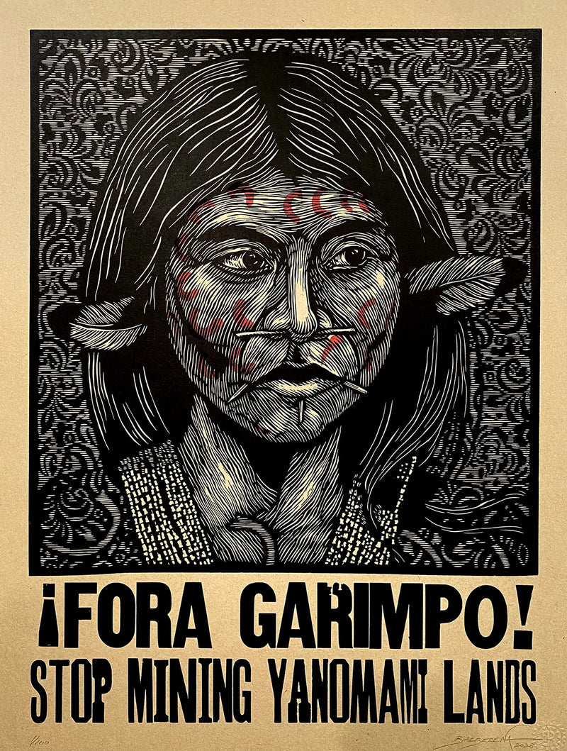 9456-Fora Garimpo By Carlos Barberena