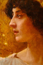 0174-Classical Female Profile Portrait