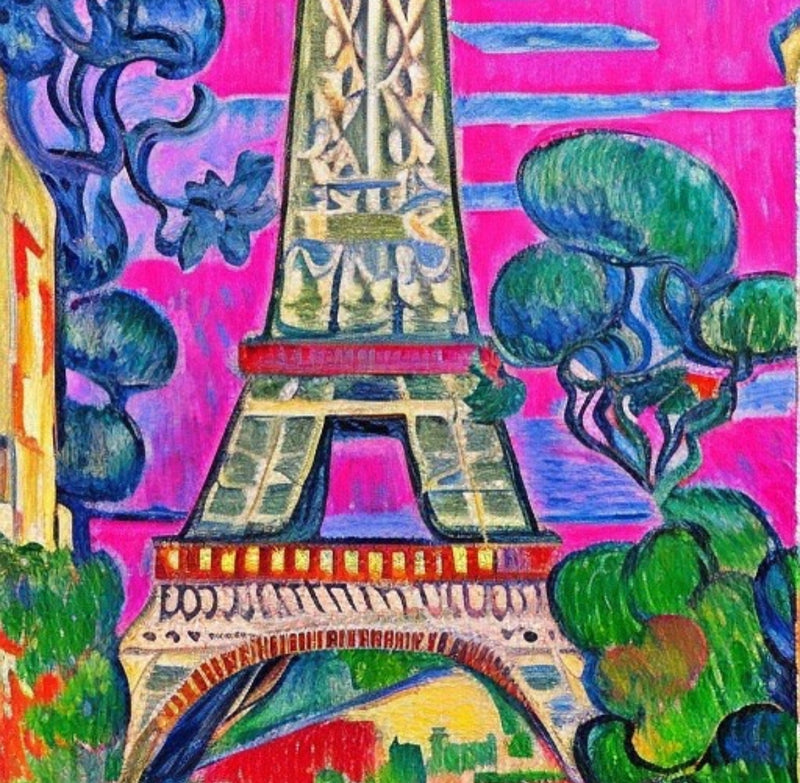 6509-Eiffel en Rose
