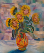 1868-Sunflowers with Character